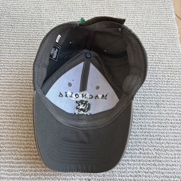 Magnolia Farms Hat Cap Strap Back Green Tan Embroidered Waco Texas Cattle - Picture 5 of 7